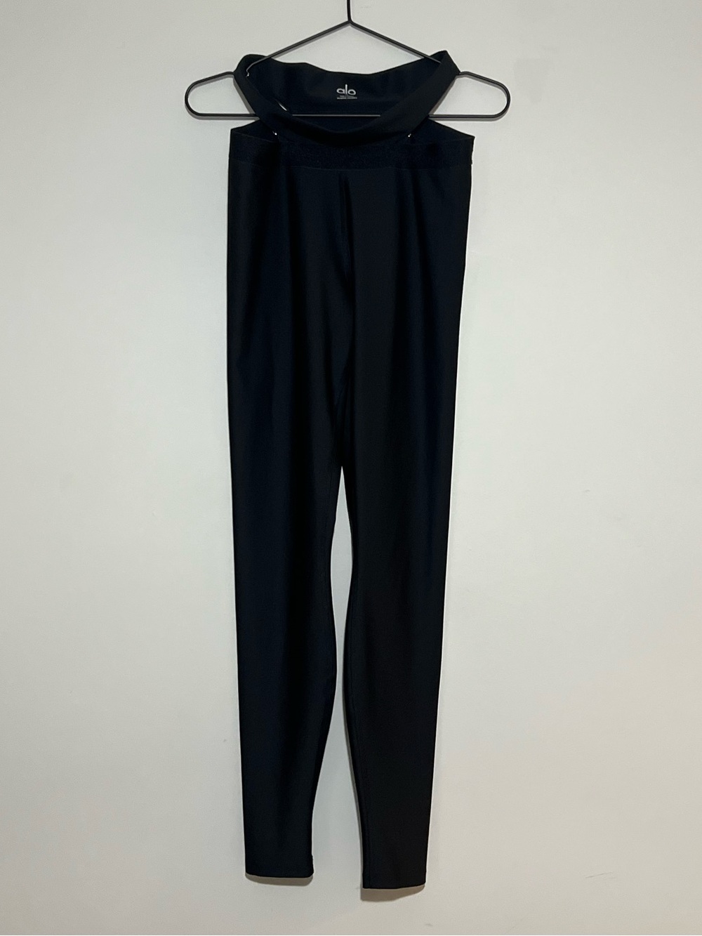 ALO Yoga Black High-Waist Cut-Out Leggings